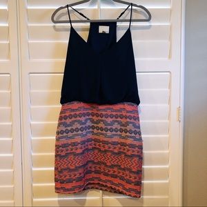 Love, love, love this dress! Top color is Navy